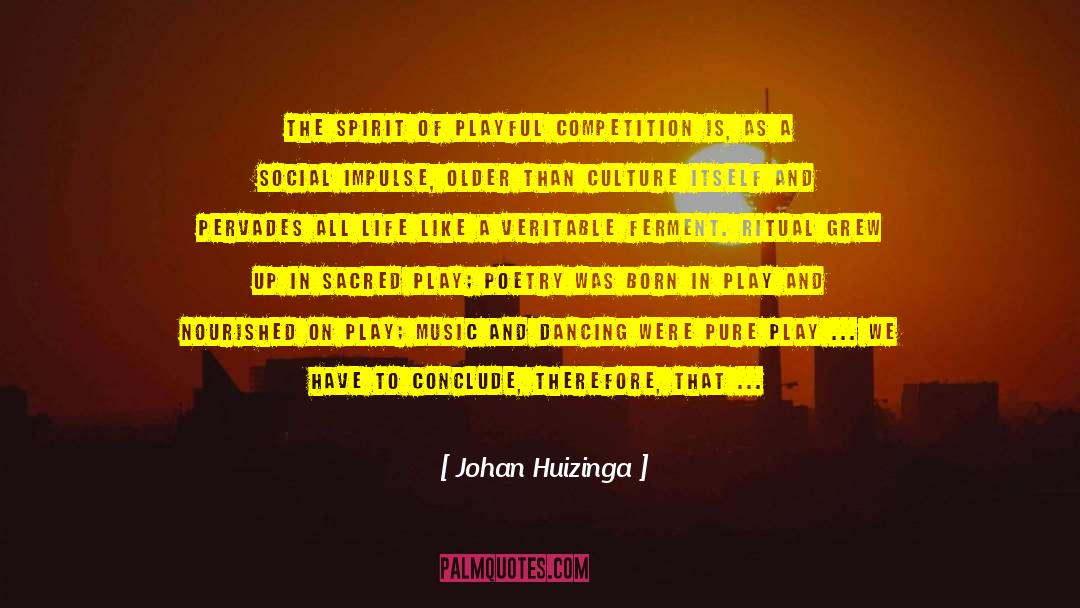 Play By Theorists quotes by Johan Huizinga