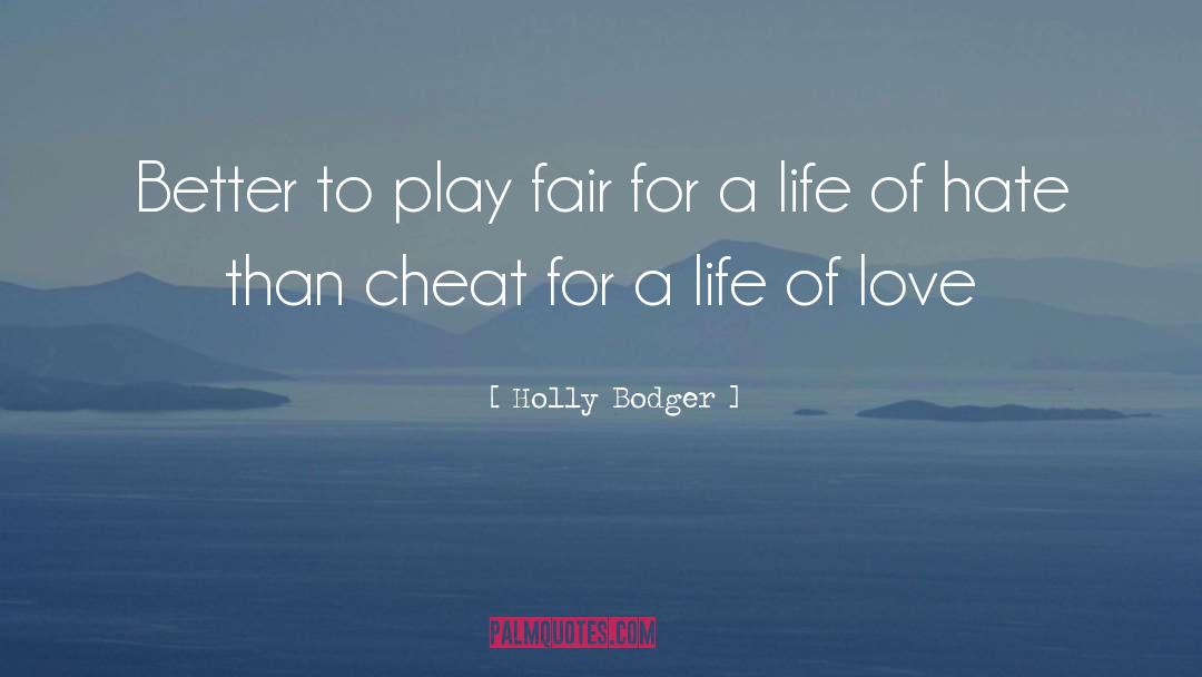 Play Fair quotes by Holly Bodger