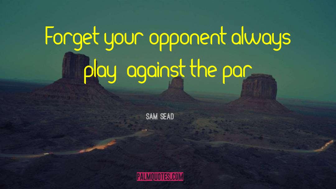 Play Fair quotes by Sam Sead