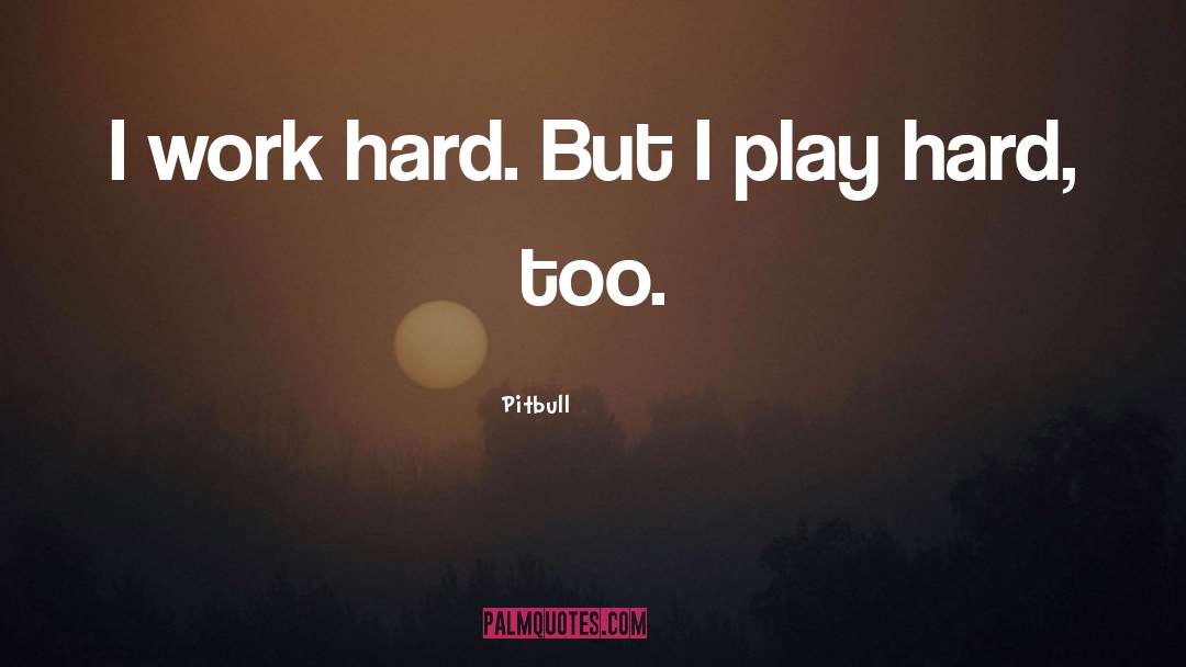 Play Hard quotes by Pitbull
