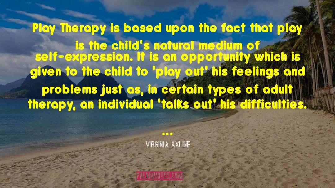 Play Therapy quotes by Virginia Axline