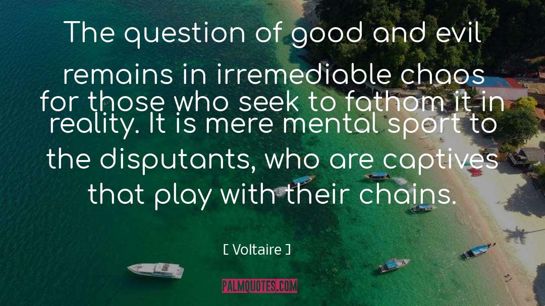 Play Therapy quotes by Voltaire