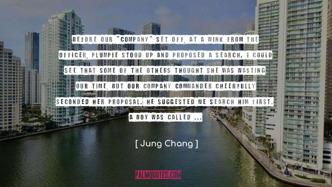 Playacting quotes by Jung Chang