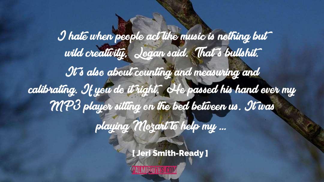 Player quotes by Jeri Smith-Ready