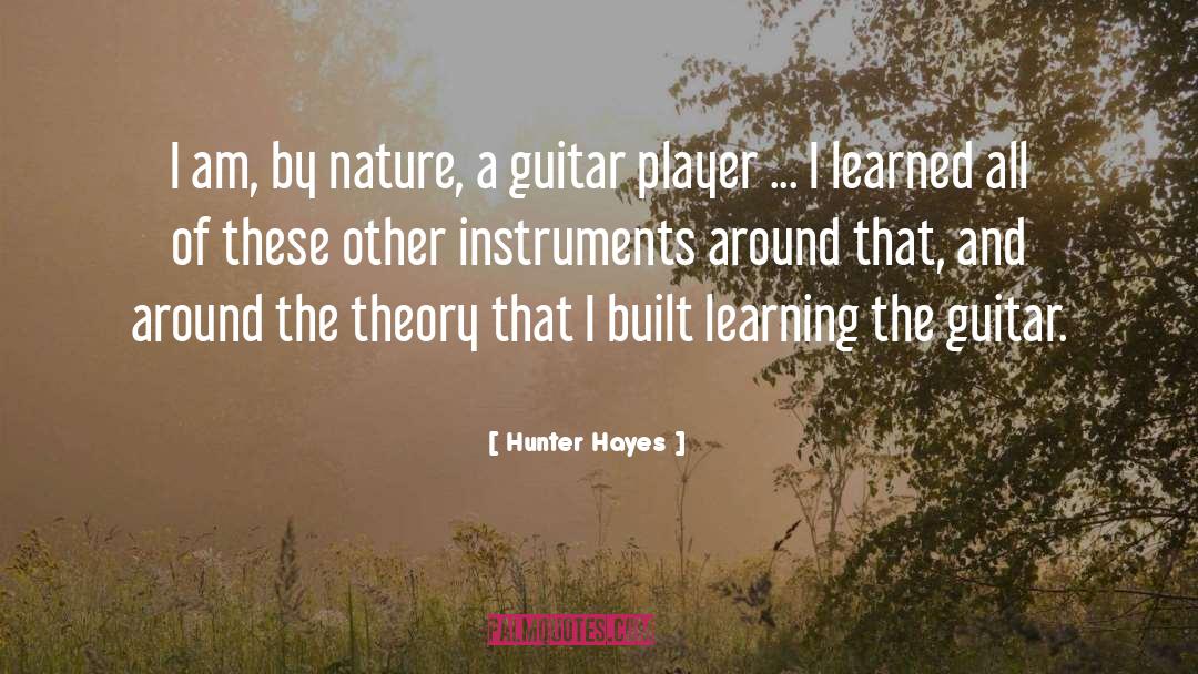 Player quotes by Hunter Hayes