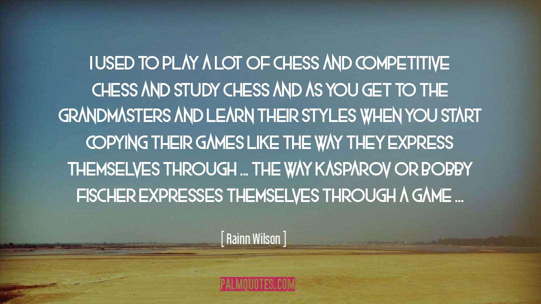Player quotes by Rainn Wilson