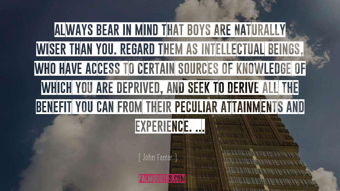 Playful Boys quotes by John Farrar