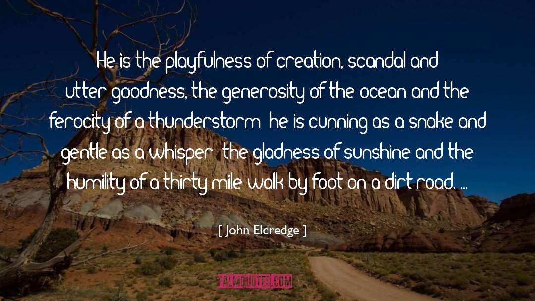 Playfulness quotes by John Eldredge
