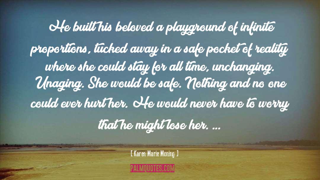 Playground quotes by Karen Marie Moning