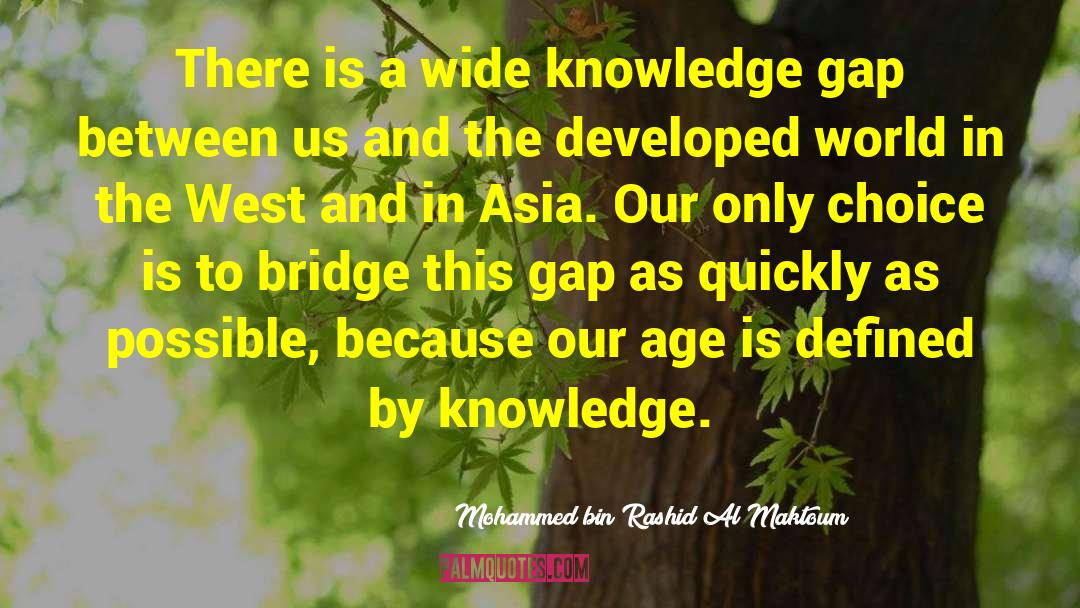 Playing Bridge quotes by Mohammed Bin Rashid Al Maktoum