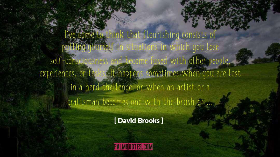 Playing Bridge quotes by David Brooks