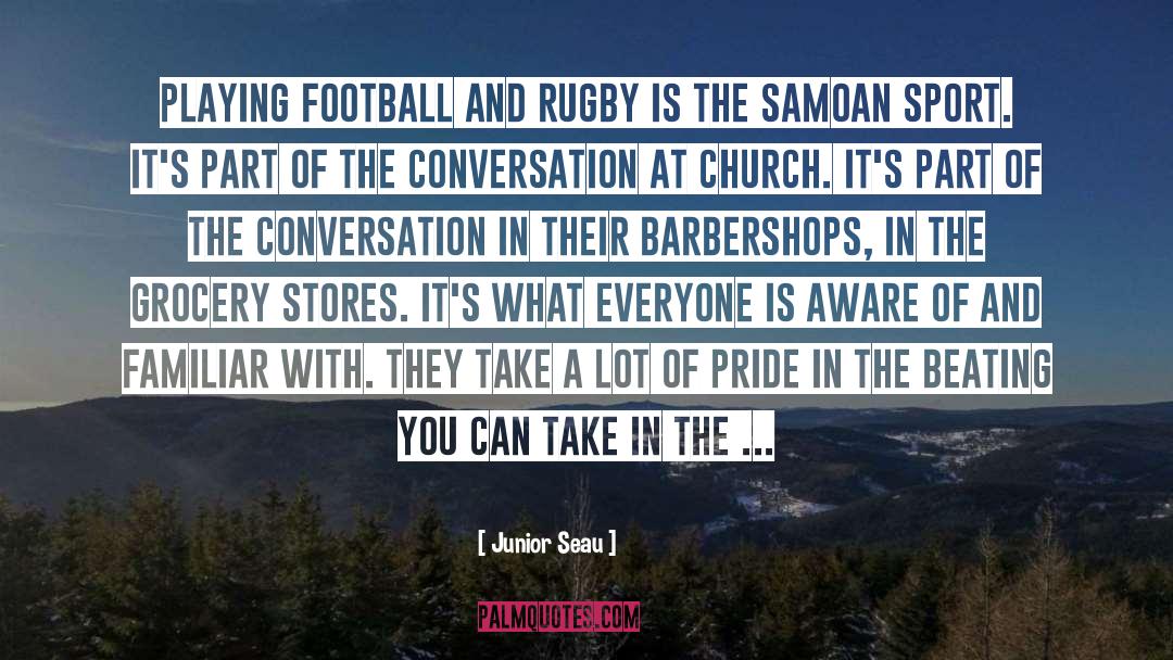 Playing Football quotes by Junior Seau