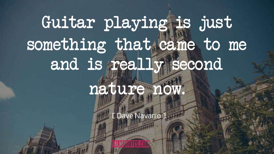 Playing Guitar quotes by Dave Navarro