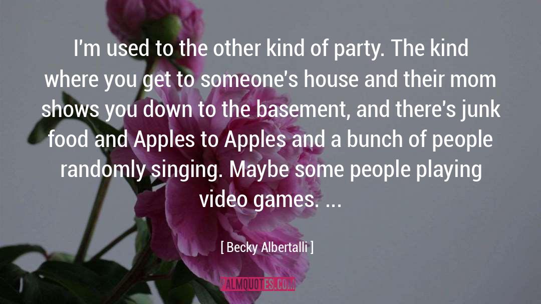 Playing Video Games quotes by Becky Albertalli