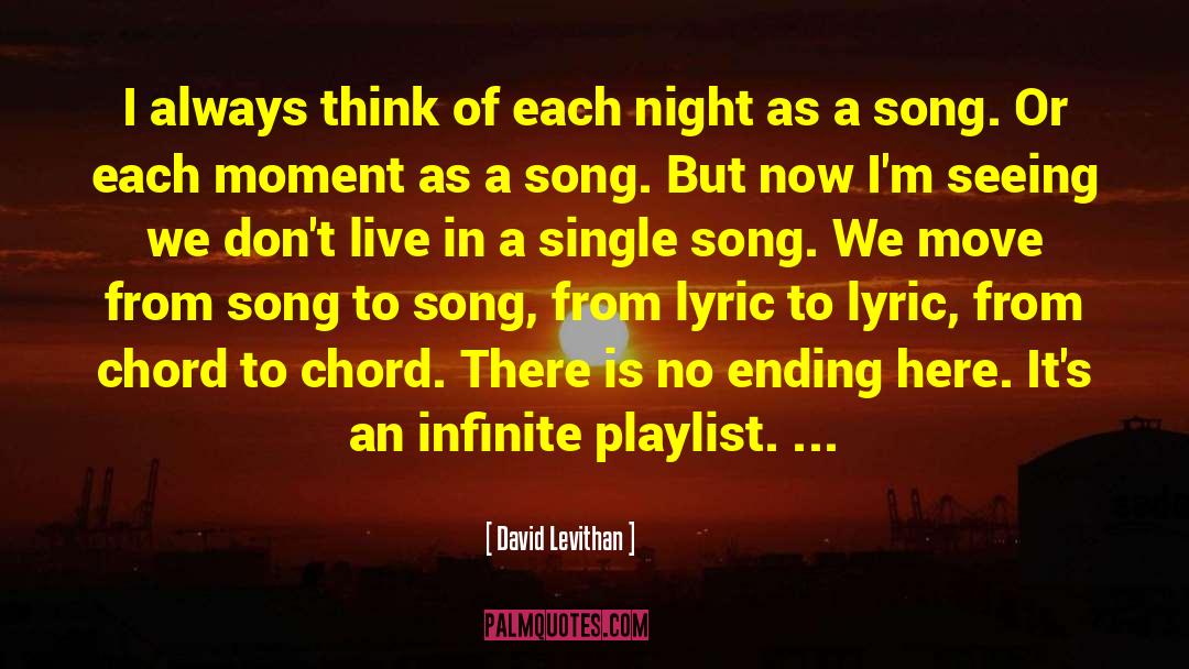 Playlist quotes by David Levithan