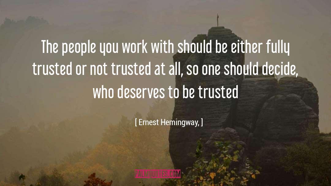 Playwrights At Work quotes by Ernest Hemingway,