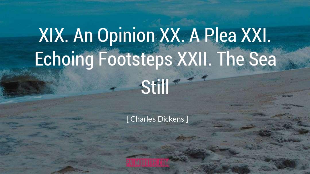 Plea quotes by Charles Dickens