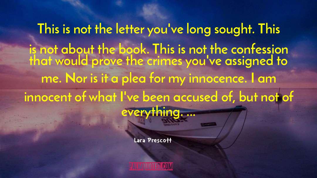 Plea quotes by Lara Prescott