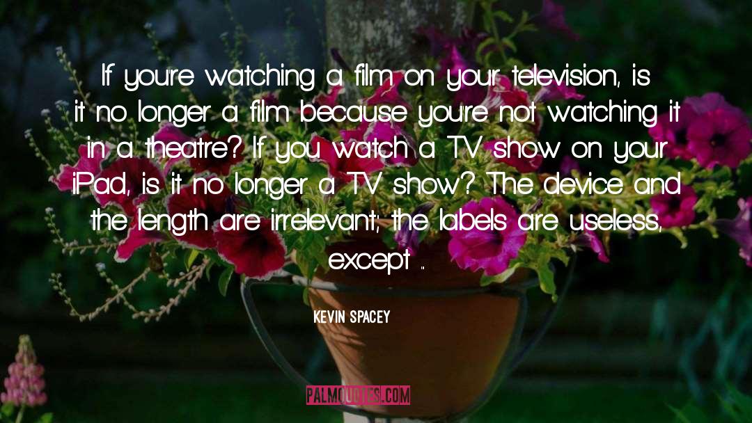 Pleasant Theatre quotes by Kevin Spacey