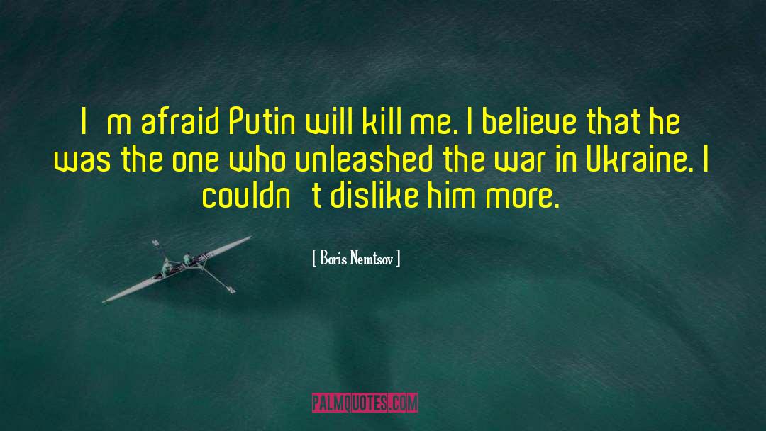 Please Kill Me quotes by Boris Nemtsov