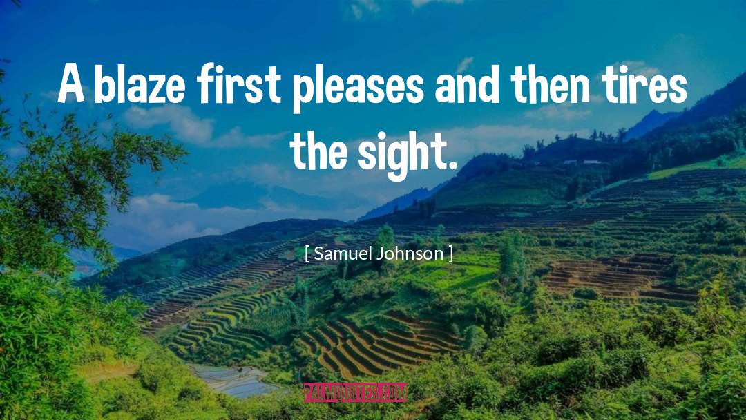 Please quotes by Samuel Johnson