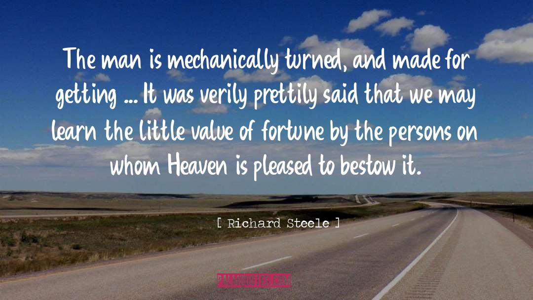 Pleased quotes by Richard Steele