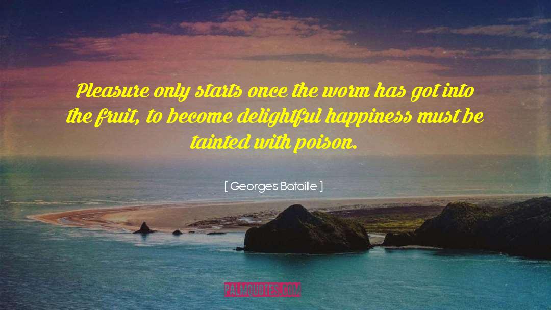 Pleasure And Happiness quotes by Georges Bataille