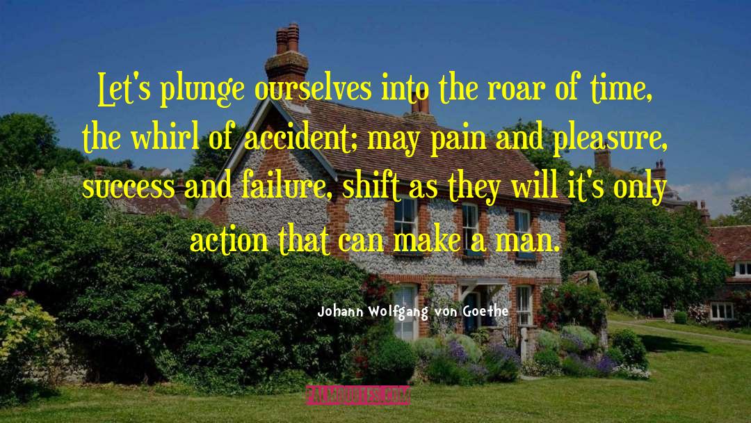 Pleasure Pain quotes by Johann Wolfgang Von Goethe