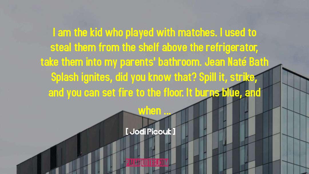Pleaying With Matches quotes by Jodi Picoult
