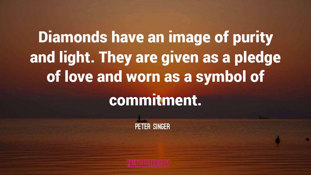 Pledge Of Love quotes by Peter Singer