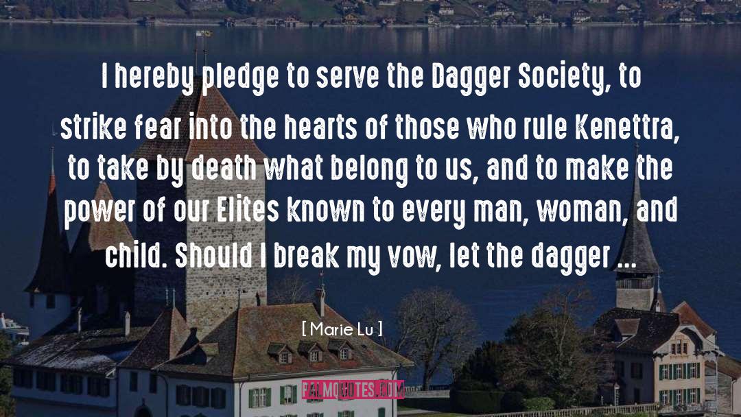 Pledge quotes by Marie Lu