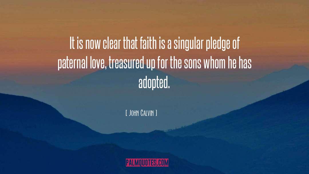 Pledge quotes by John Calvin