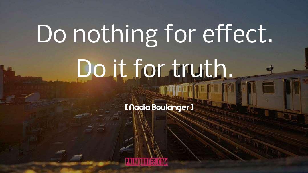 Pleiotropic Effect quotes by Nadia Boulanger