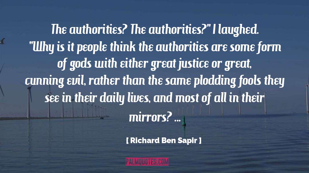 Plodding quotes by Richard Ben Sapir