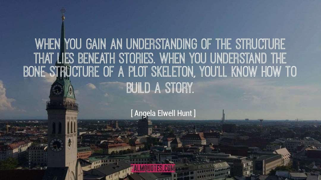 Plot quotes by Angela Elwell Hunt