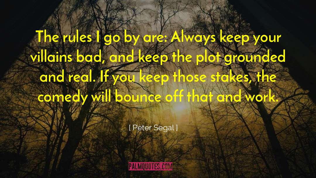 Plot Suggestions quotes by Peter Segal