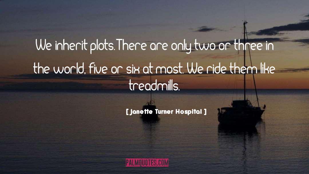 Plots quotes by Janette Turner Hospital