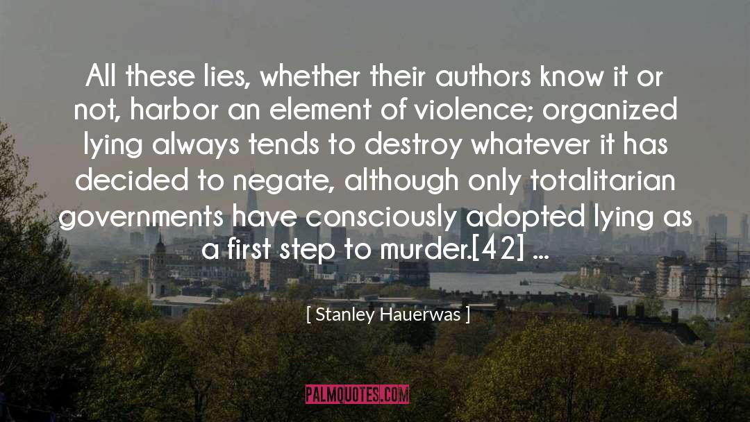 Plotting Murder quotes by Stanley Hauerwas