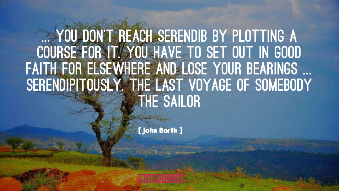 Plotting quotes by John Barth