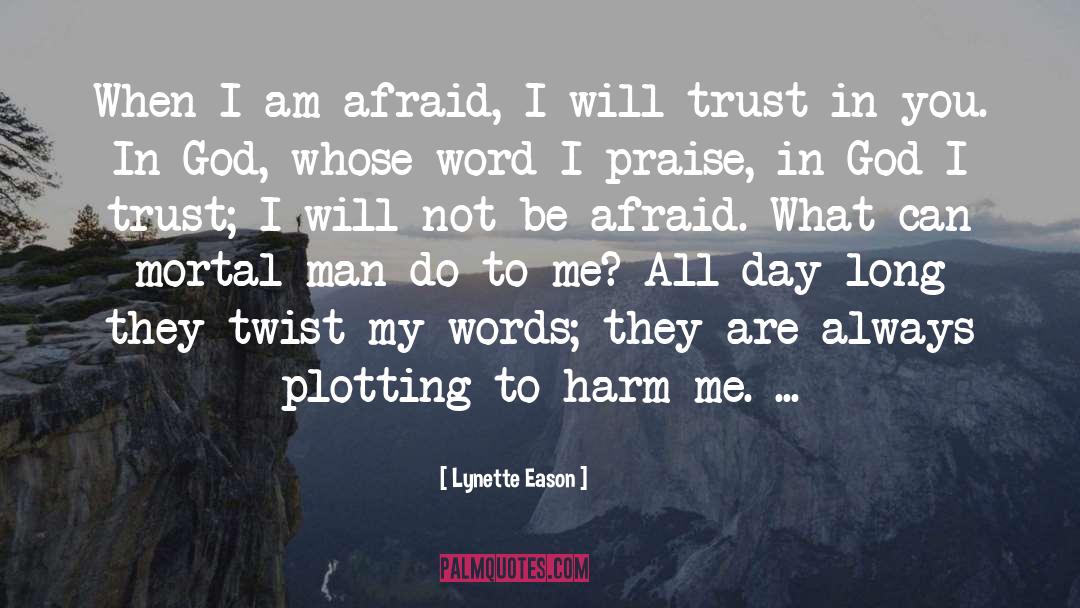 Plotting quotes by Lynette Eason