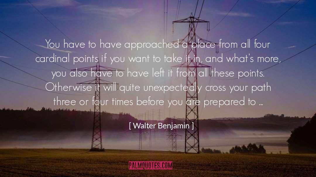 Plover Landing quotes by Walter Benjamin