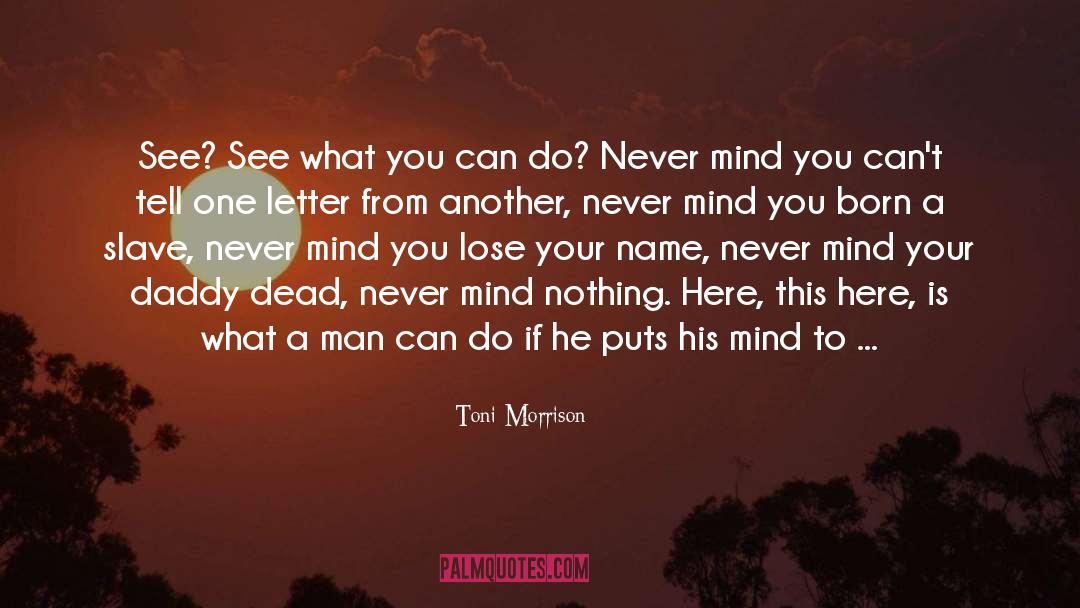 Plow quotes by Toni Morrison
