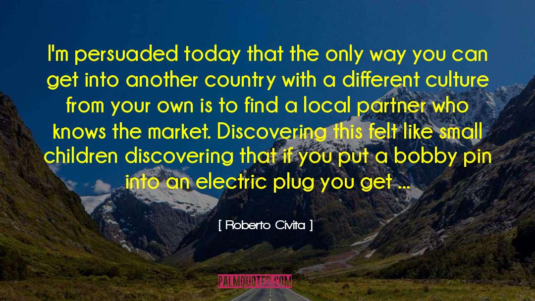 Plug quotes by Roberto Civita