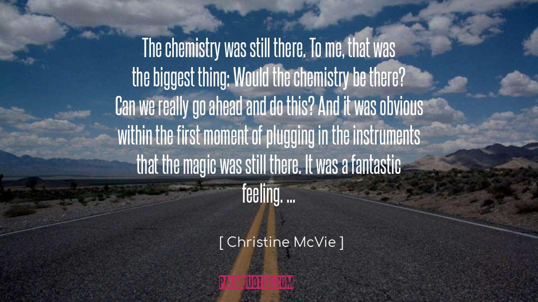 Plugging In quotes by Christine McVie
