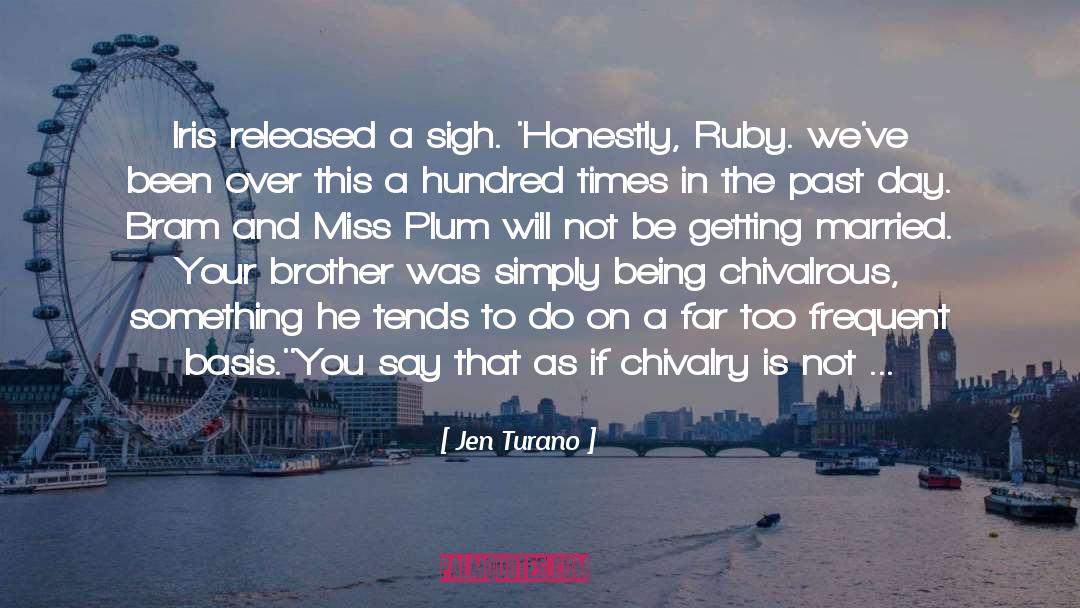 Plum Blossom quotes by Jen Turano