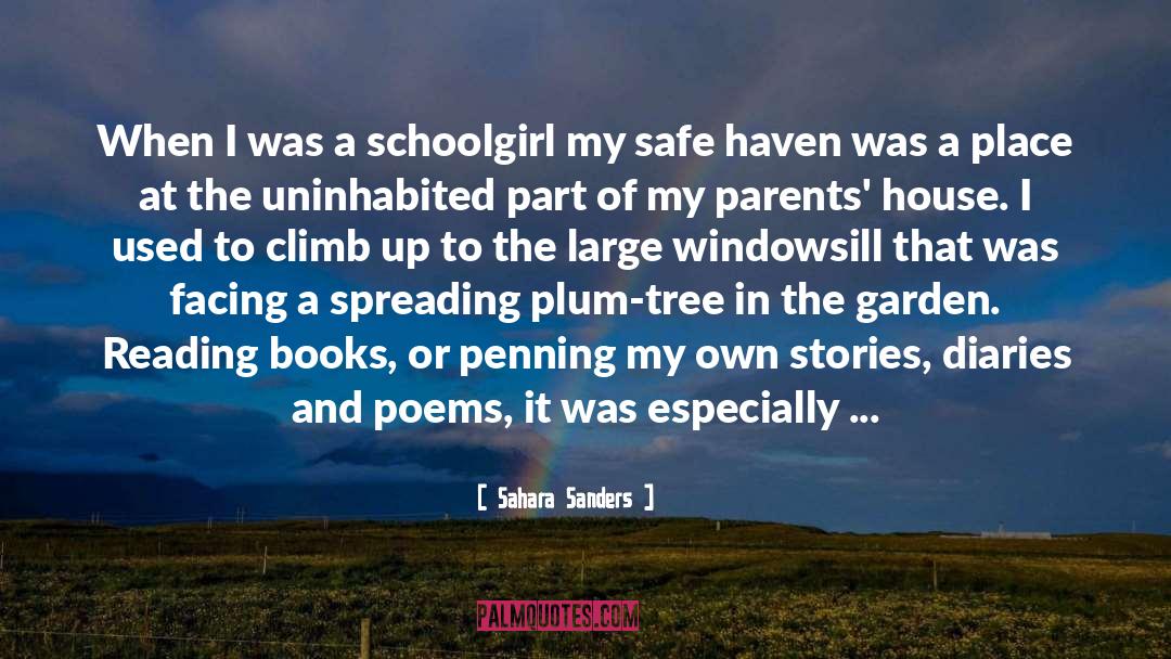 Plum quotes by Sahara Sanders