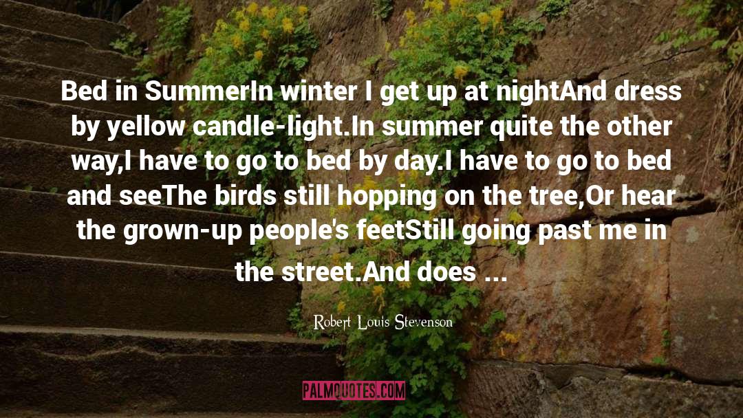 Plum Tree quotes by Robert Louis Stevenson