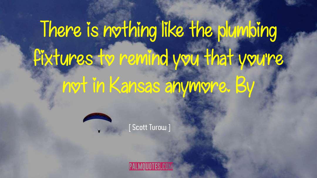 Plumbing quotes by Scott Turow