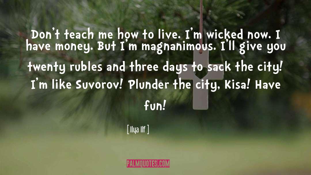 Plunder quotes by Ilya Ilf