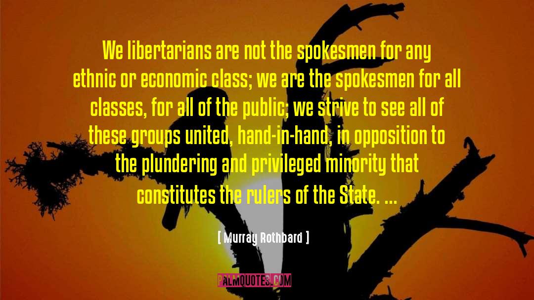 Plundering quotes by Murray Rothbard
